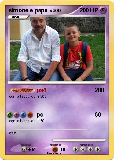 Pokemon simone e papa