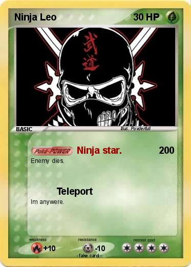 Pokemon Ninja Leo
