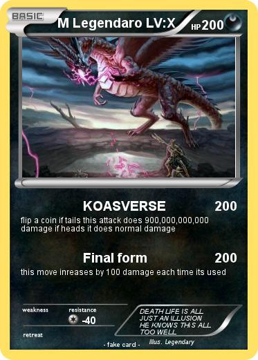 Pokemon M Legendaro LV:X