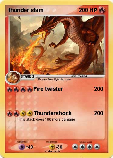 Pokemon thunder slam