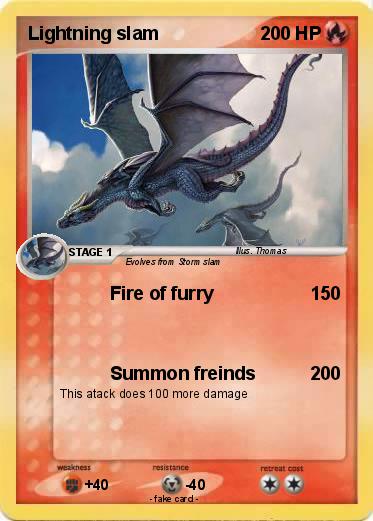 Pokemon Lightning slam