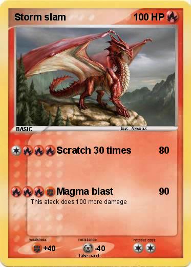 Pokemon Storm slam