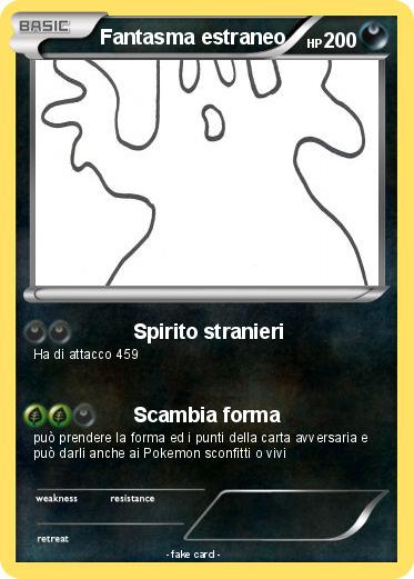 Pokemon Fantasma estraneo