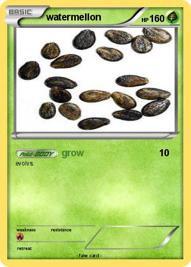 Pokemon watermellon