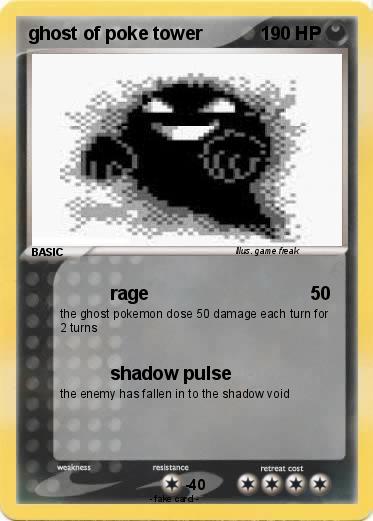 Pokemon ghost of poke tower
