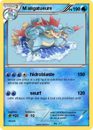 Pokemon M aligatueure