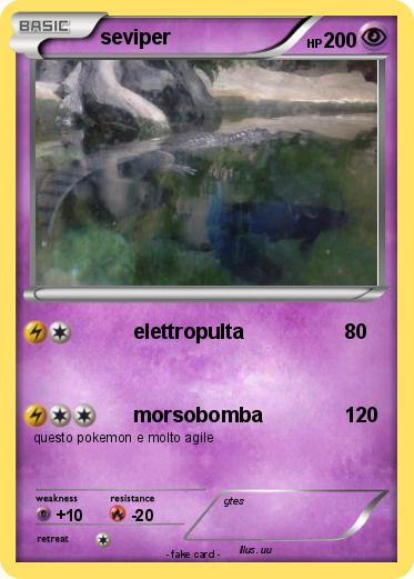 Pokemon seviper