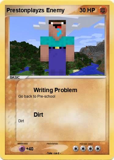 Pokemon Prestonplayzs Enemy