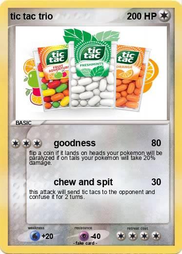 Pokemon tic tac trio