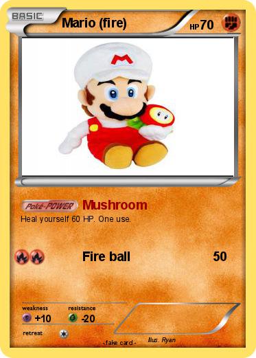 Pokemon Mario (fire)