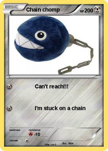 Pokemon Chain chomp