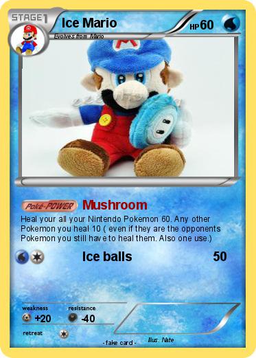 Pokemon Ice Mario