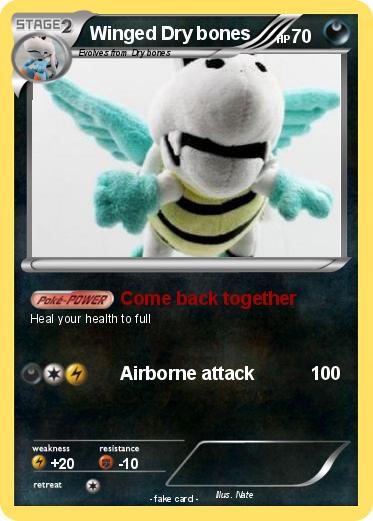Pokemon Winged Dry bones