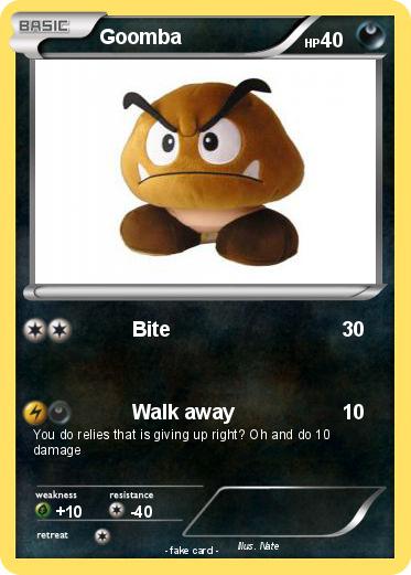 Pokemon Goomba