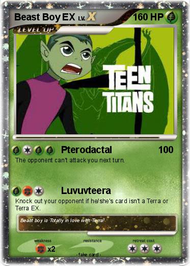 Pokemon Beast Boy EX