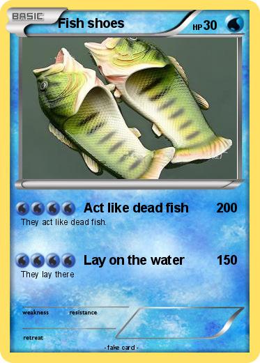 Pokemon Fish shoes