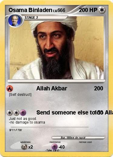 Pokemon Osama Binladen