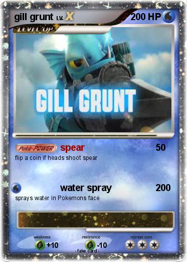 Pokemon gill grunt