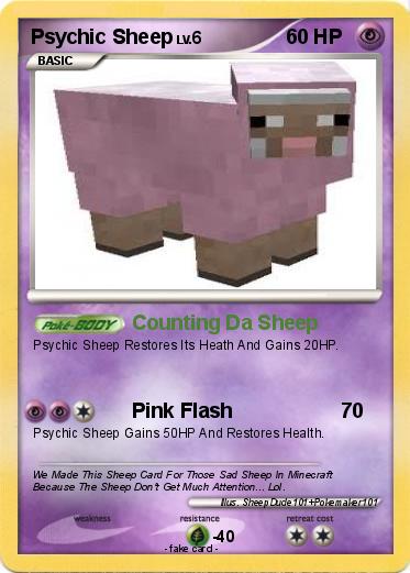 Pokemon Psychic Sheep