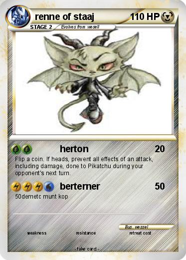 Pokemon renne of staaj