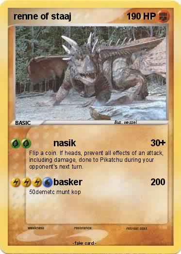 Pokemon renne of staaj