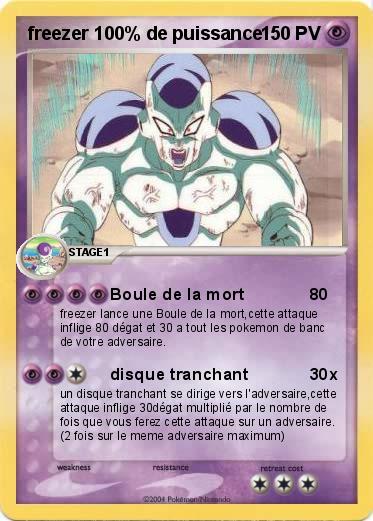 Pokemon freezer 100% de puissance
