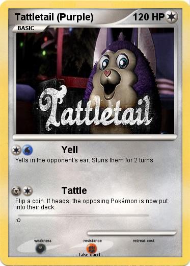 Pokemon Tattletail (Purple)