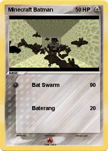 Pokemon Minecraft Batman
