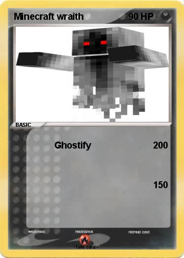 Pokemon Minecraft wraith
