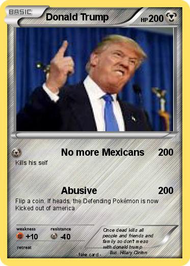 Pokemon Donald Trump