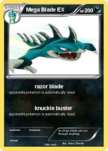 Pokemon Mega Blade EX
