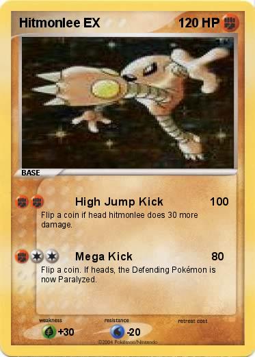 Pokemon Hitmonlee EX