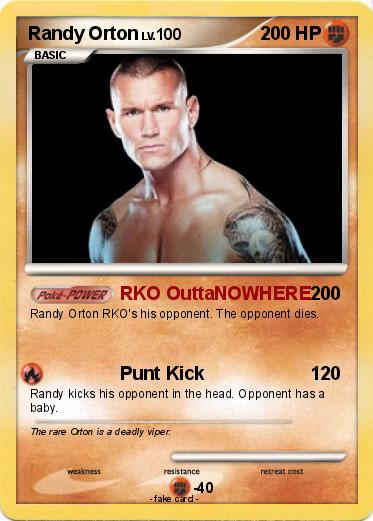Pokemon Randy Orton