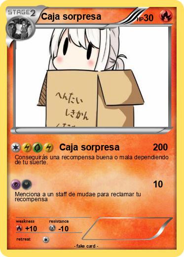 Pokemon Caja sorpresa