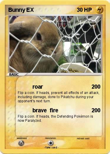Pokemon Bunny EX