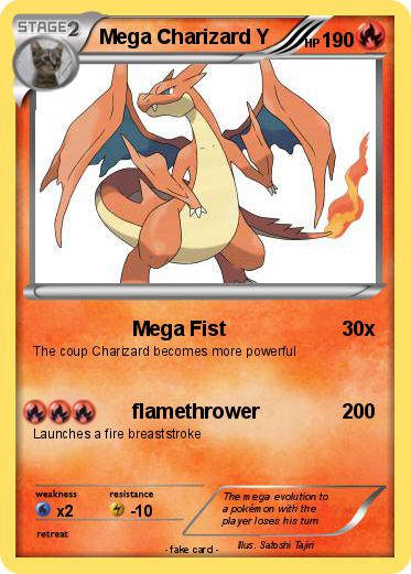 Pokemon Mega Charizard Y