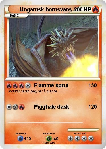Pokemon Ungarnsk hornsvans