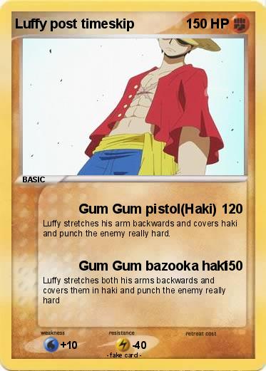 Pokemon Luffy post timeskip