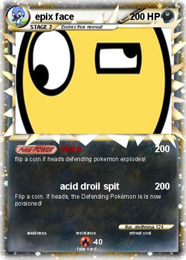 Pokemon epix face