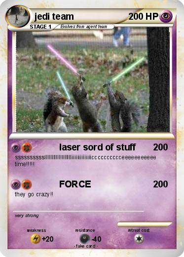 Pokemon jedi team