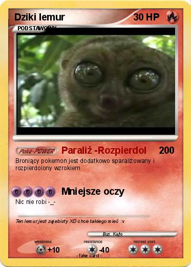 Pokemon Dziki lemur