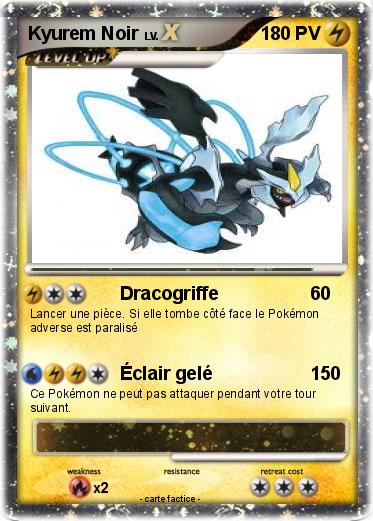 Pokemon Kyurem Noir