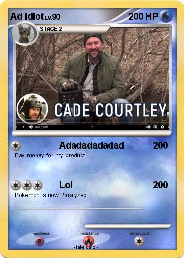 Pokemon Ad idiot