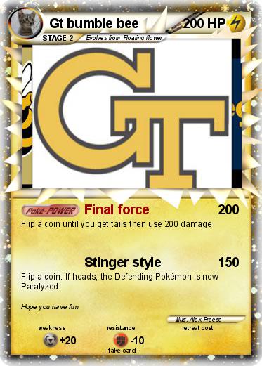 Pokemon Gt bumble bee