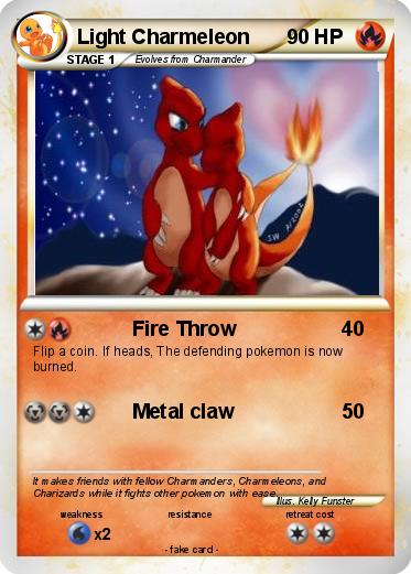 Pokemon Light Charmeleon