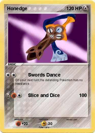 Pokemon Honedge