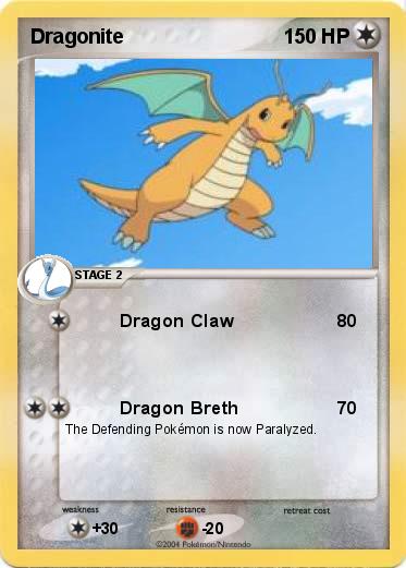 Pokemon Dragonite