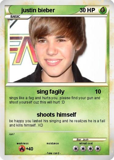 Pokemon justin bieber