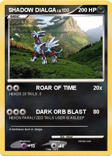 Pokemon SHADOW DIALGA