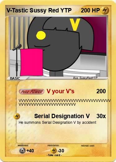 Pokemon V-Tastic Sussy Red YTP